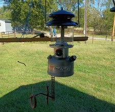 Coleman Dual Fuel 2 Mantle Lantern Model 285-700T 11-1996 Vintage Parts Repair picture