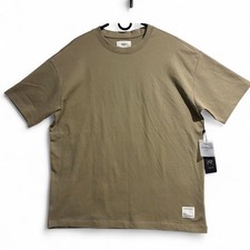 Reserved Supply Mens Oversized Tee Khaki Tan Large P967100-SS-B46 NWT picture