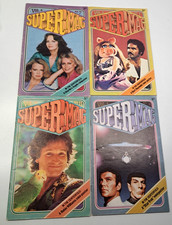Lot Of 4 Super Mag Magazines Vintage 1970s / 80s Star Trek Charlies Angels Mork picture