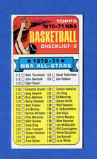 1970-71 Topps Basketball #101 CHECKLIST - 2 (111-175) - VG, unmarked corner wear picture