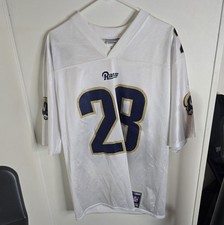 Vintage Reebok St Louis Rams Marshall Faulk NFL Jersey Medium picture
