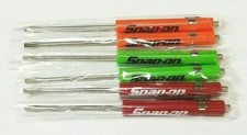 (6)SIX Snap on Pocket Screwdriver, Flat Tip Screwdrivers, MIXED Magnet End .NEW. picture