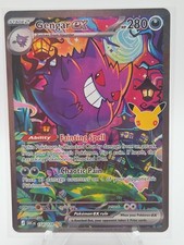 Pokemon Gengar Ex 154/128 ME 30th Anniversary Collection Full Art ENGLISH picture