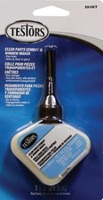 Testors Clear Parts Cement & Window maker for Model Kits Craft 1oz w/ Applicator picture