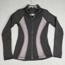 Sexy Sports By Victoria's Secret VSX Jacket Womens S Black Athletic Fit Full Zip picture