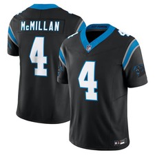 Men's #4 Tetairoa McMillan Black Limited Stitched Player Jersey S-3XL picture