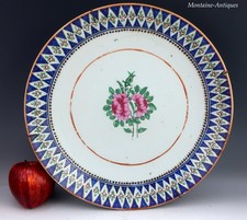 Chinese Export Famille Rose Charger 18th cent picture