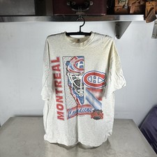 90s Rare Montreal Canadiens NHL Hockey Champions Unisex T shirt HN5912 picture