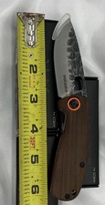 Matsato Folding Pocket Knife 2.55” Blade Japanese Beech Wood Handle  QTY: 1 NEW picture