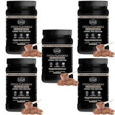 5 PACK Black Forest Premium Flavanol Cocoa Powder and Flavonoid Supplements 120 picture