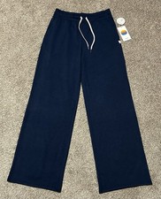 Vuori Halo Essential Wideleg Pants Blue Coast Heather Women's Small New picture