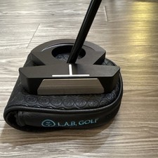 L.A.B. Golf DF3i Black Mallet Putter Right-Handed Golf Club w/ Headcover - 35 in picture