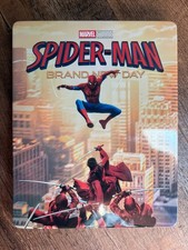 CUSTOM Spider-Man Brand New Day 2026 Glossy Steelbook Case [G2] *NEW* NO DISC(S) picture