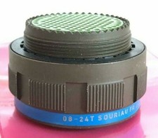 SOURIAU 08-24T FR J D38999/26WJ35PN 35 PIN CIRCULAR MIL-SPEC CONNECTOR picture