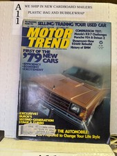 Vintage MOTOR TREND MAGAZINE-----SEPTEMBER 1978 picture
