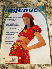 Ingenue Magazine May 1969 Dell Teen Fashion Illustrated picture