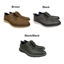 Dockers Men's Fontera 24 Lace Up Casual Dress Shoe with Padded Tongue & Heel Cup picture