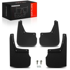A-Premium Mud Flaps Compatible Chevrolet Suburban Tahoe 2015-2020 No Drilling picture