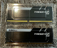 G.SKILL Trident Z RGB 32GB (2x16GB) DDR4-3600 DIMM PC4-28800 F4-3600C18D-32GTZR picture