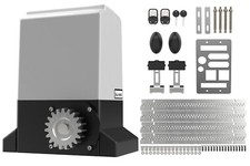 Blütezeit 1800lb 220V Automatic Sliding Gate Opener Rack Driven w/ 2 Remotes Kit picture