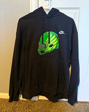Nike Oregon Ducks player exclusive helmet hoodie. Size xl picture