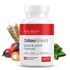 OsteoShield Peak Health Research  Bone & Joint Formula  Calcium Supplements f... picture