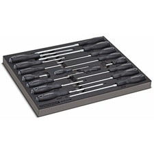 Powerbuilt 17 Piece Pro Tech Double Injection Screwdriver Set - 949018 picture