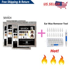 4Pack Sevich Refill Hair Building Fibre Powder 50g Pack Add Ear Wax Romover Tool picture