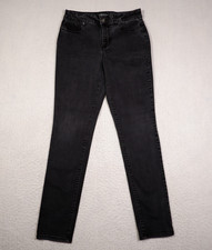 Maurices Women's Black Jeans High Rise Skinny M Reg picture