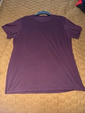 Lululemon Fundamental T-Shirt Size Large Burgandy picture