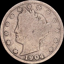 1904 5C Liberty Head 