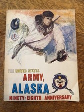 VTG 1965 United States Army Alaska 98th Anniversary Paperback Military Magazine picture