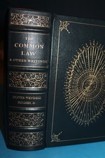 THE COMMON LAW and Other Writings /Holmes Legal Classics Library LEATHER 1982 picture