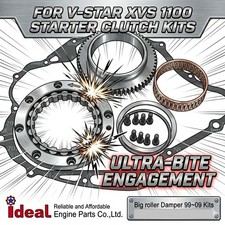 Reinforced Starter Clutch Kit for Yamaha V-Star 1100 XVS1100 99~09 Gasket  OB picture