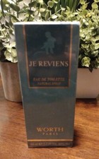 Vintage JE REVIENS EAU DE TOILETTE SPRAY 1.7 Fl Oz WORTH PARIS NEW picture