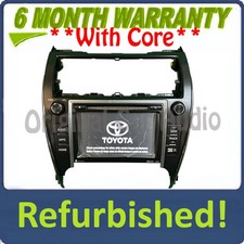 2012-2014 Toyota Camry Navigation Screen GPS Radio CD Player 100203 86804-06140 picture