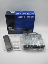 Vintage Alpine TDA-7542E AM/FM Car Radio Cassette Tape Player Rare (PLEAS READ ) picture