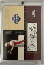 2004 Fleer Showcase - Sweet Sigs Ben Roethlisberger #SSA-BR Silver /270 (AU, RC) picture