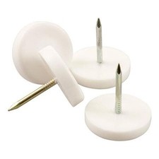 (32pcs) Furniture Chair Nail Feet Glides 1/2