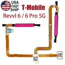 Original Fingerprint Sensor Flex Cable Power Key For T-Mobile Revvl 6 / 6 Pro 5G picture
