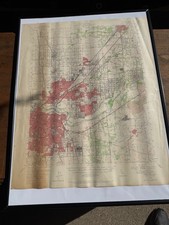 Vintage 1965 USGS Fair Oaks Sacramento CA 1954 Edition 15-Min Topo Map picture