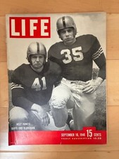 LIFE MAGAZINE Vintage September 16, 1946 West Point's Davis AND Blanchard picture
