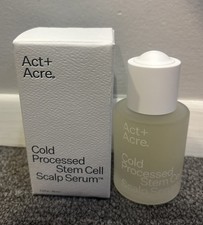 HUGE ACT + ACRE COLD PROCESSED STEM CELL SCALP SERUM 2.2 OZ NEW IN BOX picture