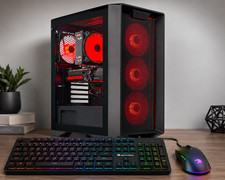 ARGB Gaming Desktop PC 8th Computer PC Up to 64GB RAM 4TB SSD Win11 Custom Build picture