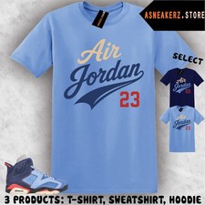 Tee Shirt Matching Awake NY x AJ 6 Midnight Navy 2026 To Match Sneaker Jersey 23 picture