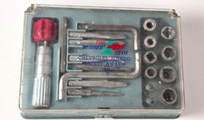 Vintage 1967 Chevrolet Toledo Safety Award Pocket Ratchet Tool Set  picture