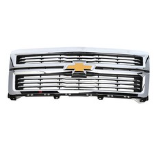 OEM NEW 2014-2015 Sierra Silverado 1500 Front Grille Assembly Chrome 23259619 picture