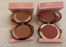NIB Charlotte Tilbury Flawless Blush Blur Pick 2 item LOT pillow, naughty talk picture
