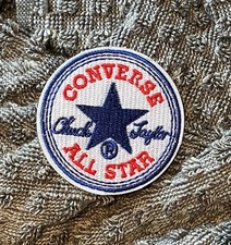 Vintage Chuck Taylor Converse All Star -  2 1/4” Embroidered Sew/Iron-On Patch picture