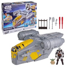 Star Wars ActionVerse Mandalorian Razor Crest Playset picture